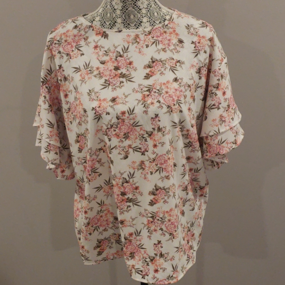 Floral Print Blouse